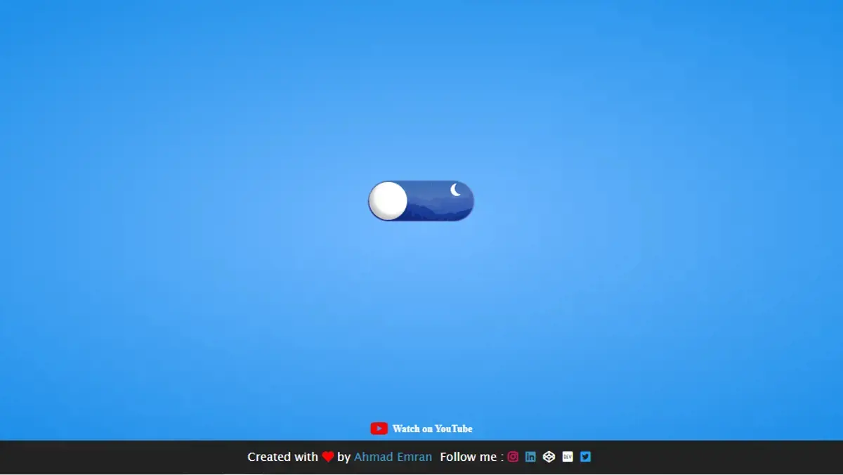 Css Toggle Switches Checkbox Css Toggle Day Night Mode Example