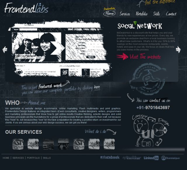Frontendlabs screenshot