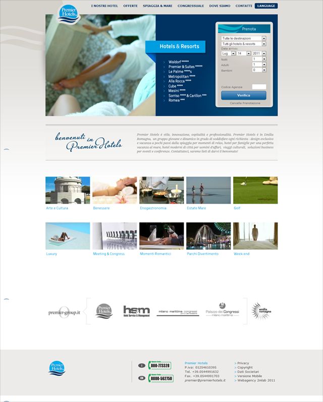 Premier Hotels screenshot