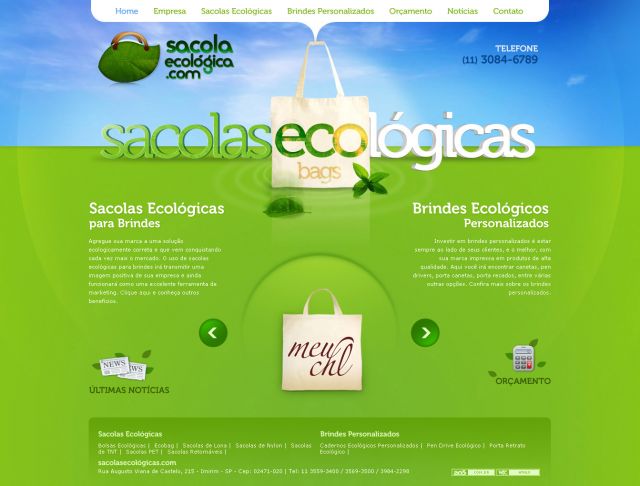 Sacolas Ecologicas screenshot