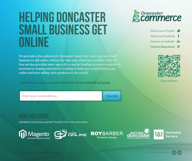 Doncaster Ecommerce   screenshot