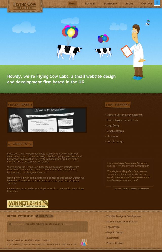 Flying Cow Labs  screenshot