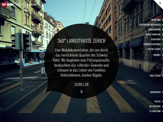 360 Langstrasse Zurich screenshot
