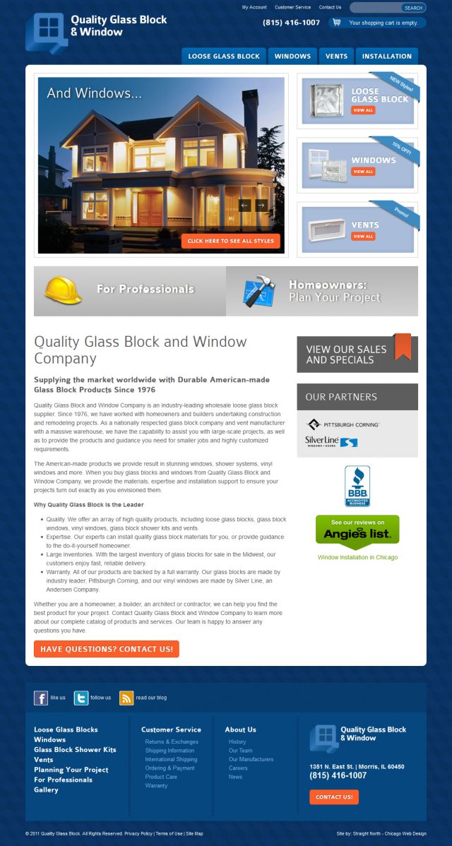 Quality Glass Block screenshot