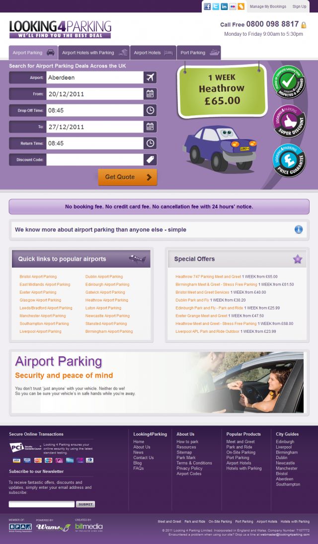 Airport Parking screenshot