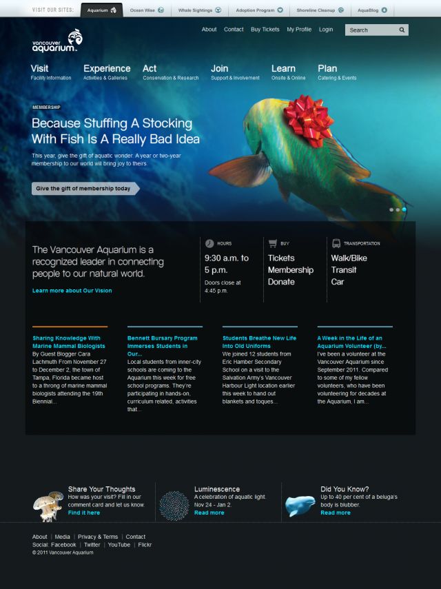 Vancouver Aquarium screenshot