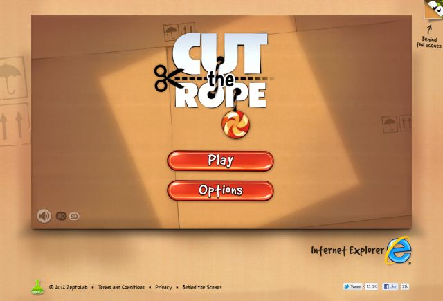 Cut the Rope screenshot