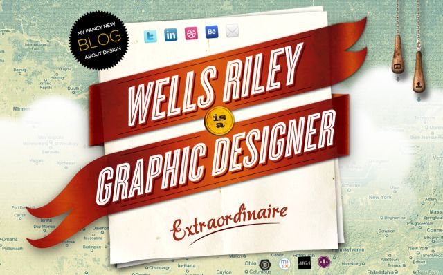 Design Portfolio and Blog of W screenshot