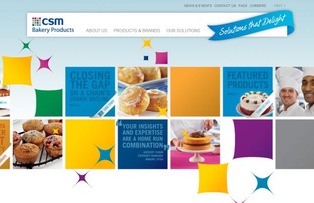 CSM Bakery Products  screenshot