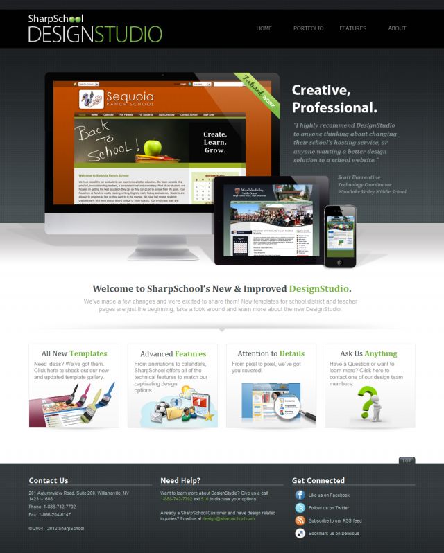 SharpSchool DesignStudio screenshot