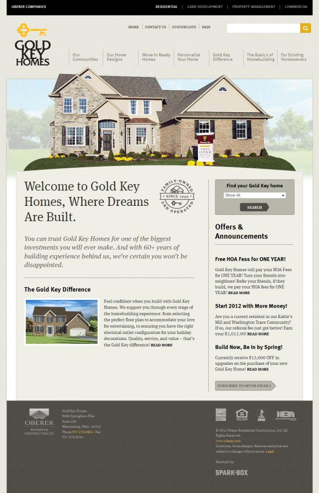 Gold Key Homes screenshot