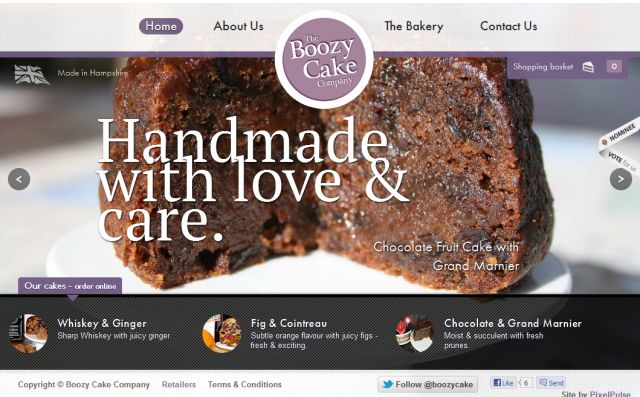 The Boozy Cake Company screenshot