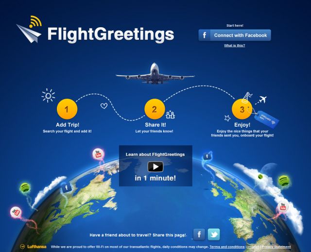 Flight Greetings screenshot