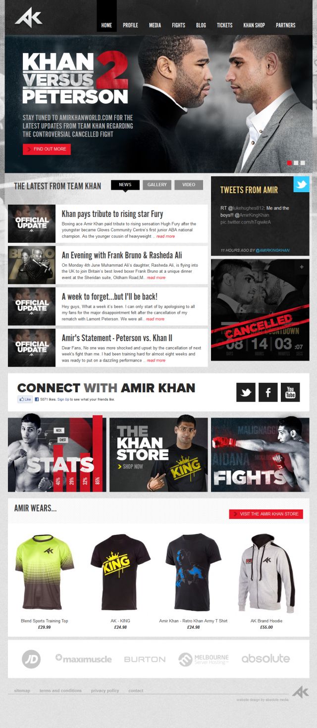 Amir Khan Official screenshot
