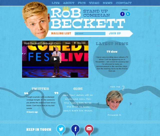 Rob Beckett  Stand Up Comedia screenshot