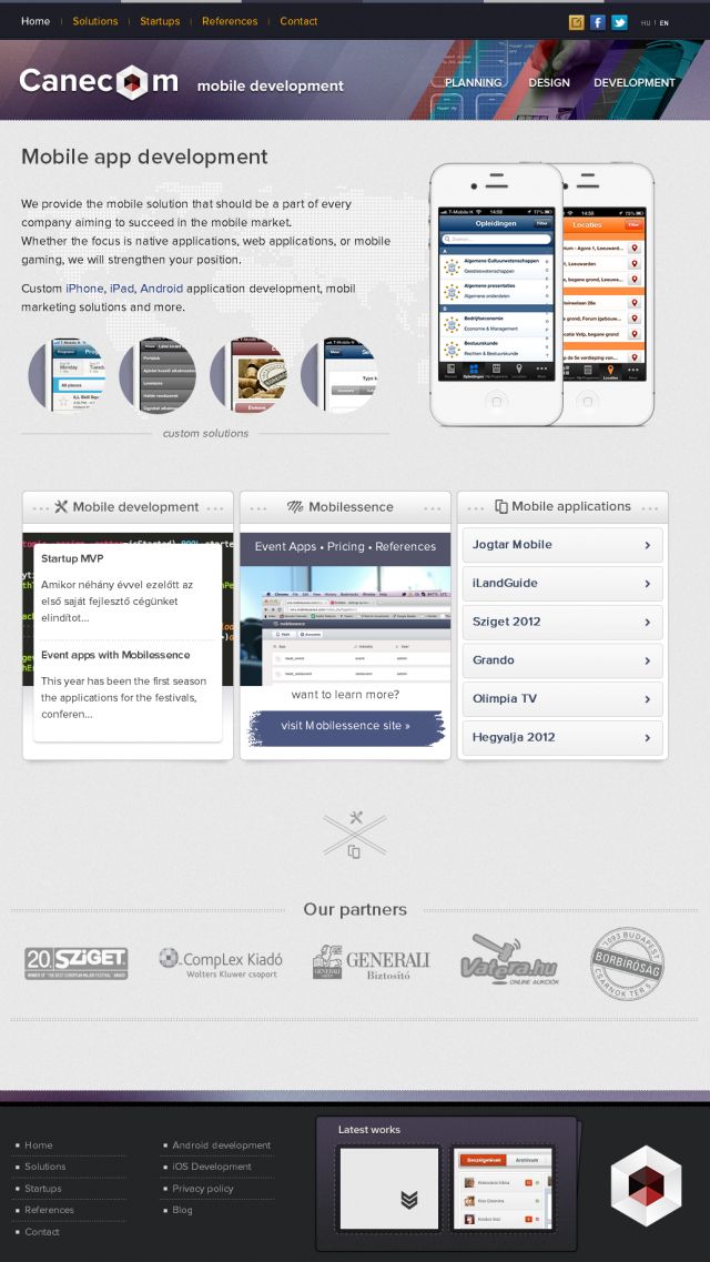 Canecom Mobile Development screenshot