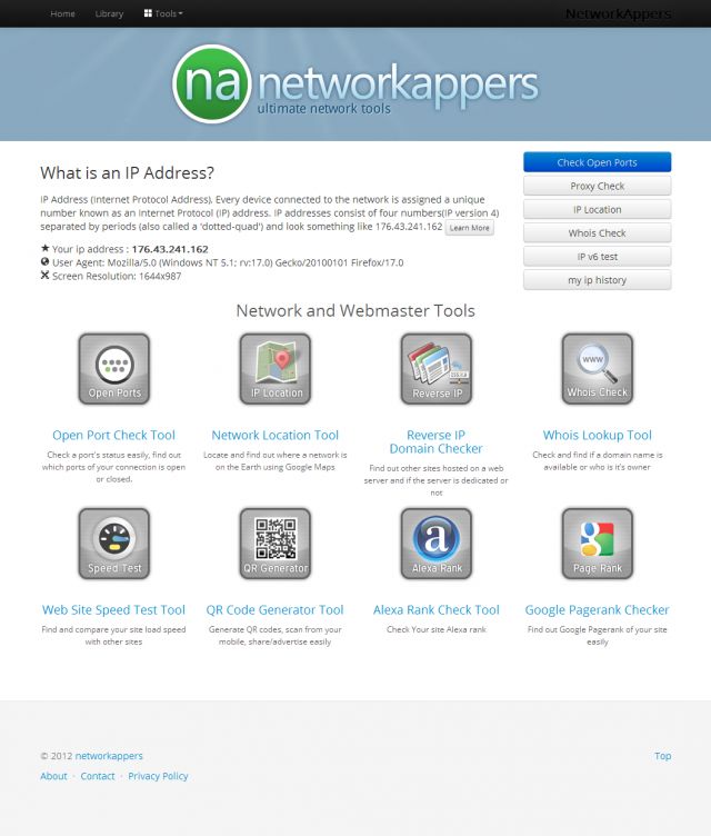 networkappers screenshot