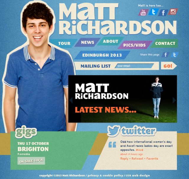 Matt Richardson screenshot