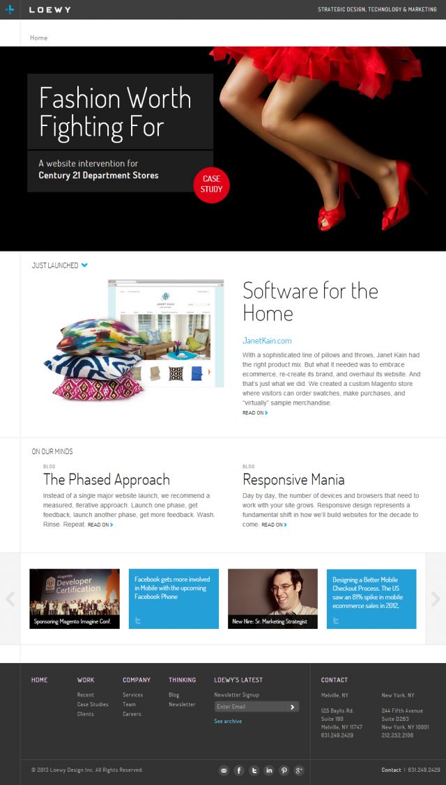 Loewy.com screenshot