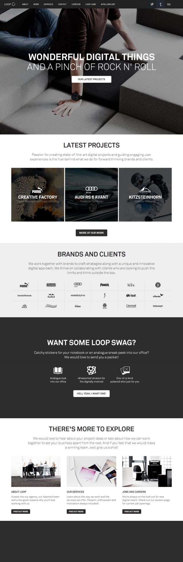 LOOP Digital Agency screenshot