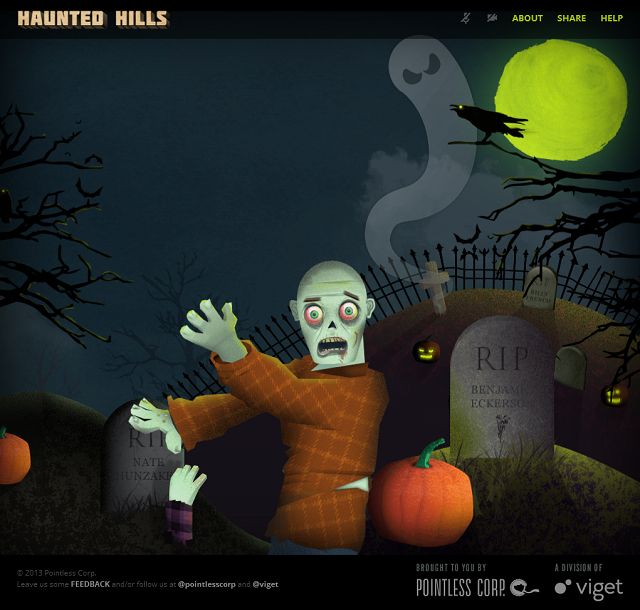 Haunted Hills screenshot
