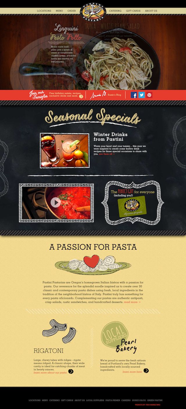Pastini Pastaria screenshot