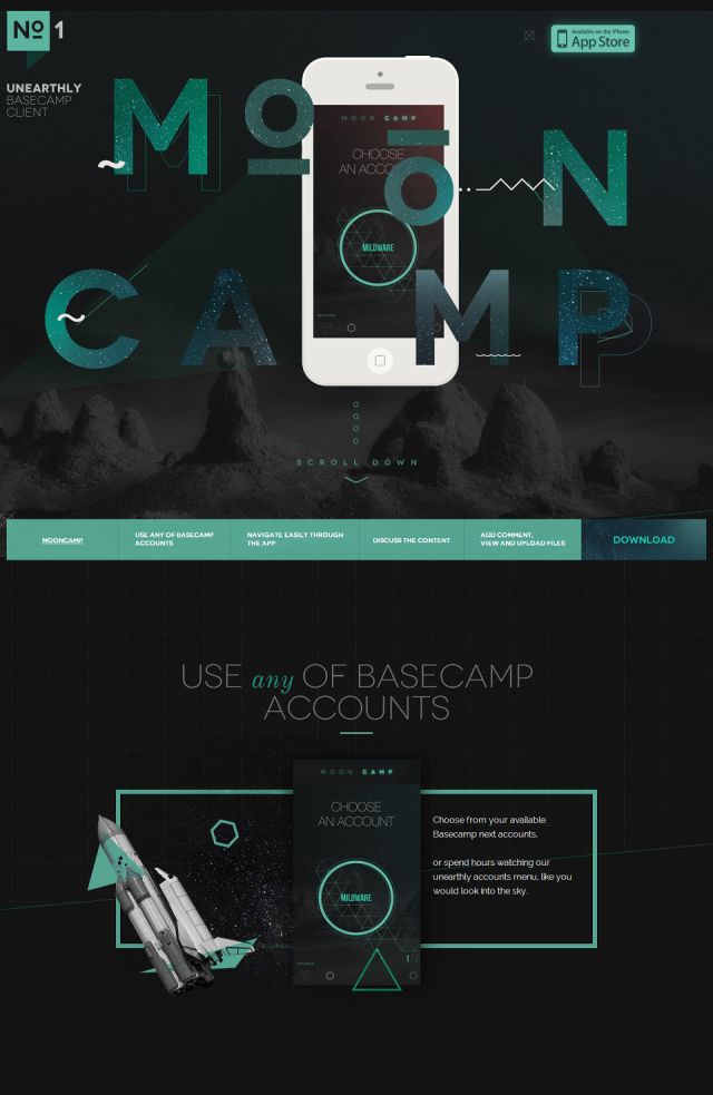 MoonCamp screenshot