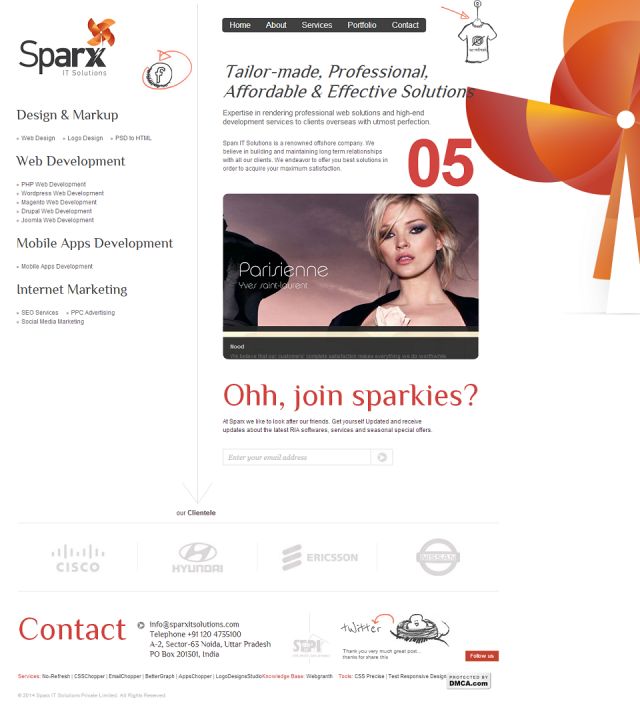 Sparx IT Solutions screenshot