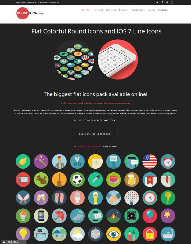 Round Icons screenshot