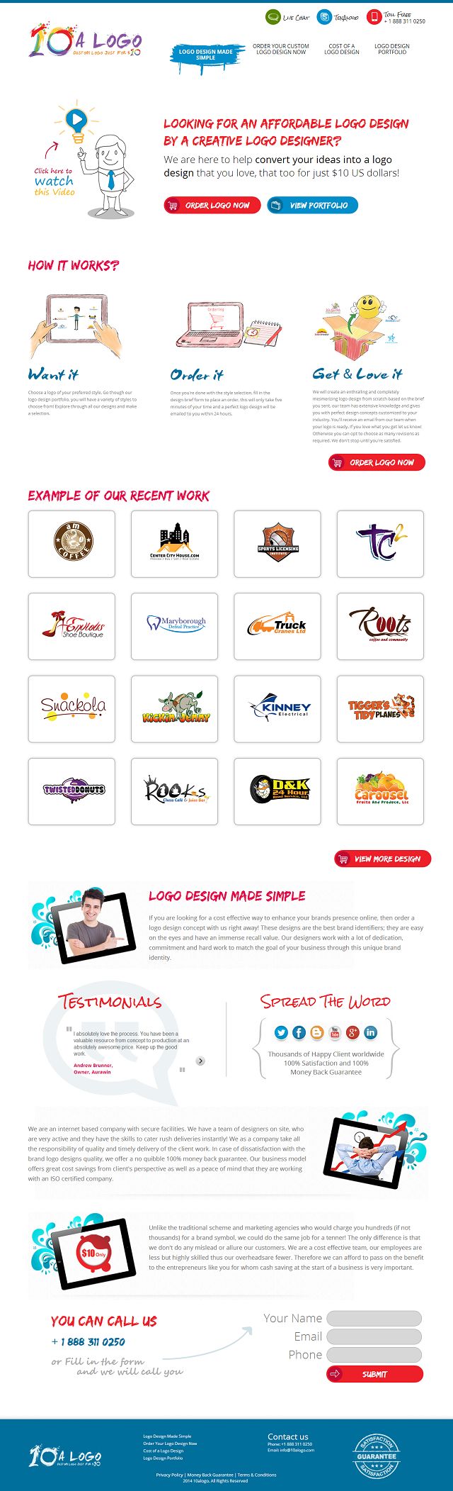 Logo Design - 10alogo screenshot