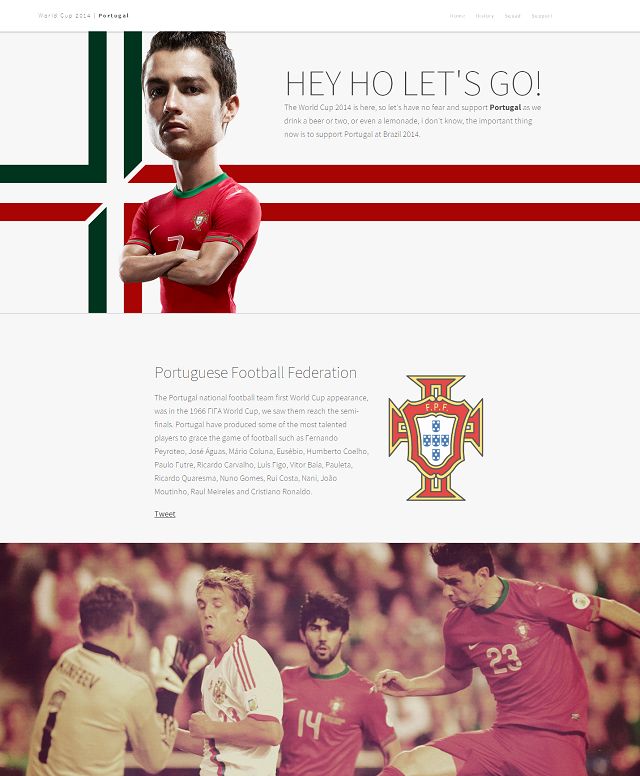 Portugal 2014 World Cup screenshot