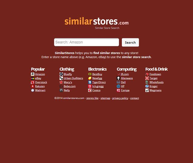 SimilarStores screenshot