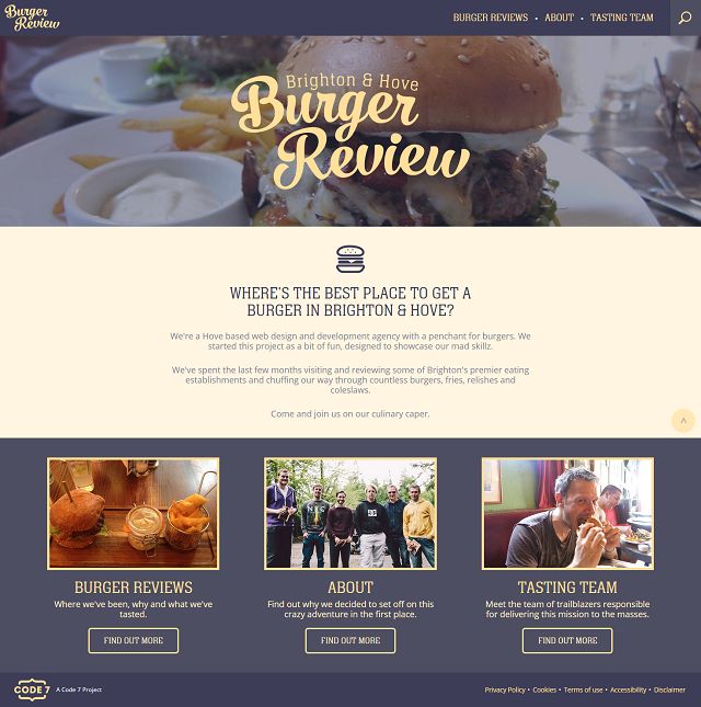 Brighton & Hove Burger Review screenshot