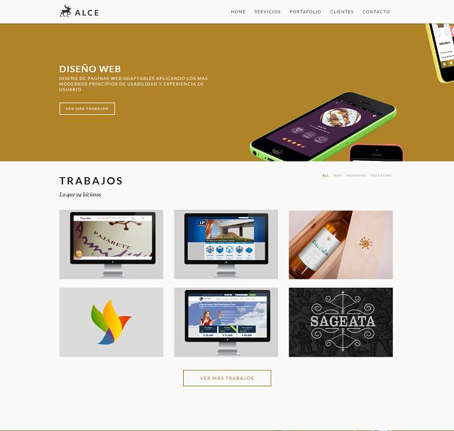 Alce Agencia Digital screenshot