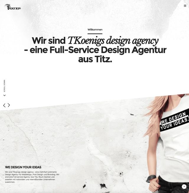 TKoenigs design agency screenshot