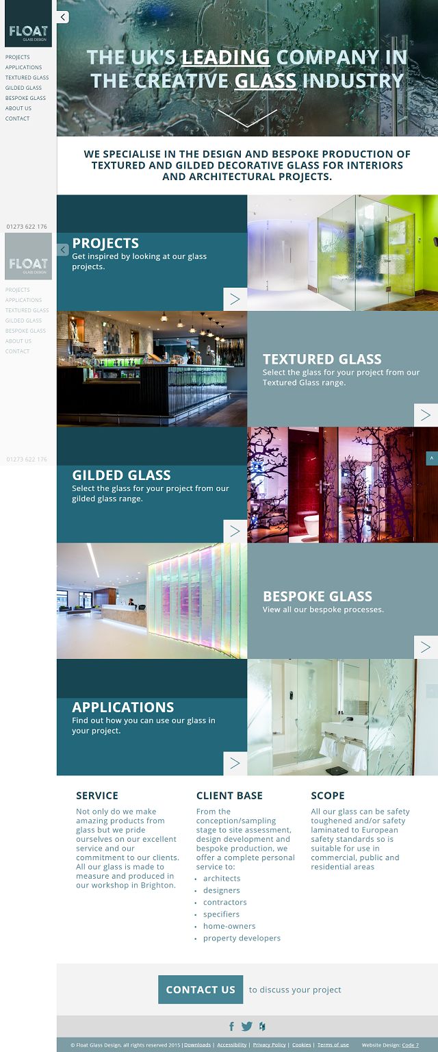 Float Glass Design screenshot