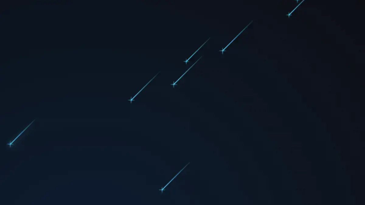 CSS Animated Backgrounds - Shooting Star example : CSS Mix