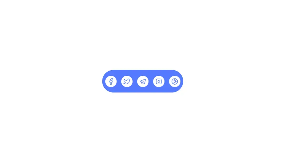 CSS Buttons - Share Profile Button example : CSS Mix
