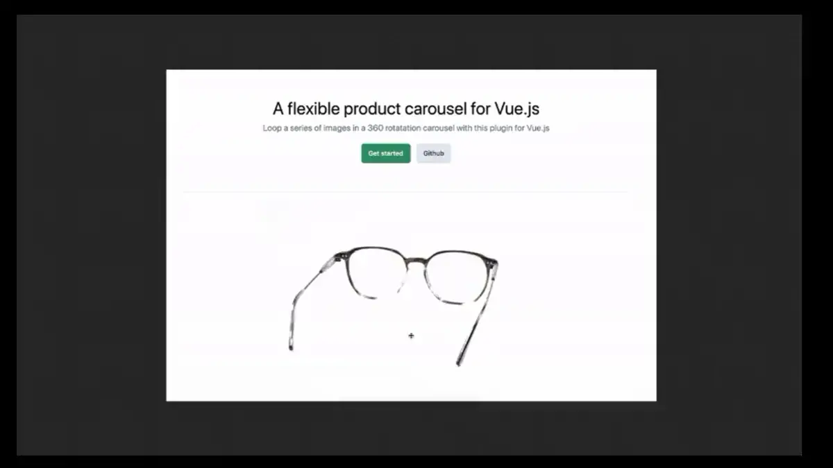 Vue Product 360 screenshot