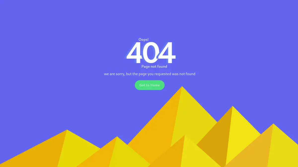 404 Error Page Design In Tailwind Css screenshot