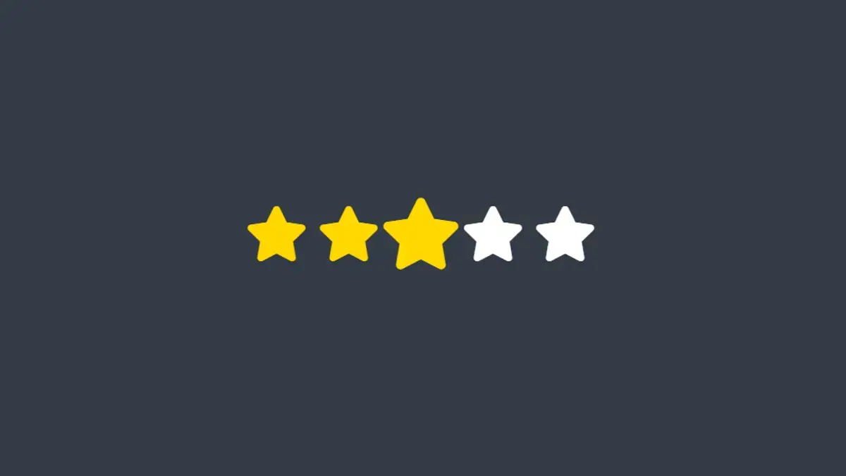 CSS Star Ratings - Pure Css Star Rating Widget Example : CSS Mix