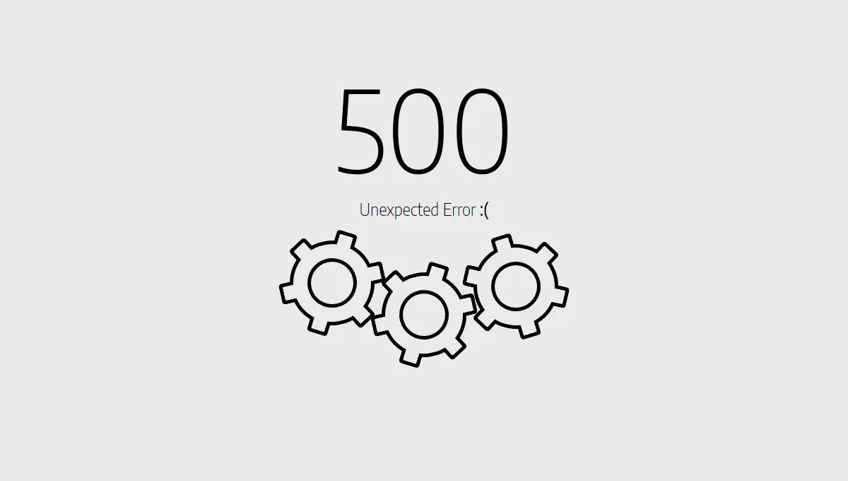 500 Error Page HTML Templates - 500 - Internal Error example : CSS Mix