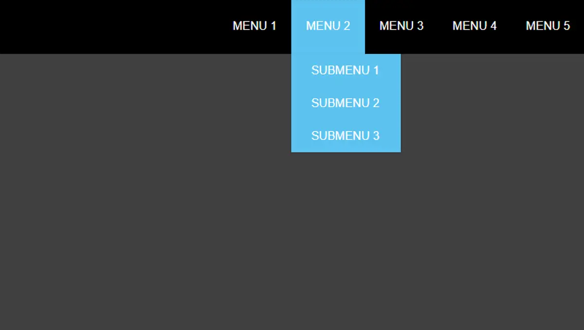 A Clean Responsive Web Design Menu Tutorial With Css, Html And Jquery screenshot
