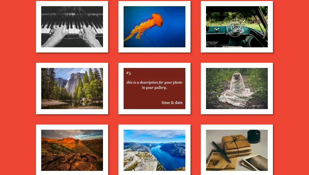CSS Image Effects - Animated Covers example : CSS Mix