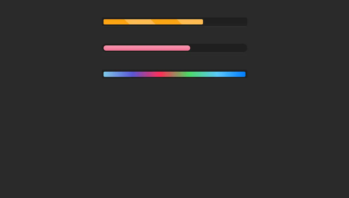 CSS Progress Bars - Animation Progress Bars example : CSS Mix