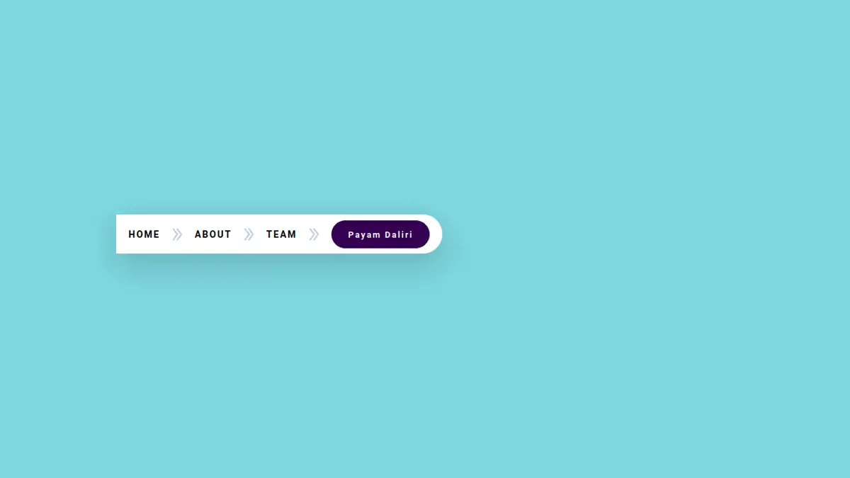 Bootstrap 4 Breadcrumb With Arrow And Button screenshot