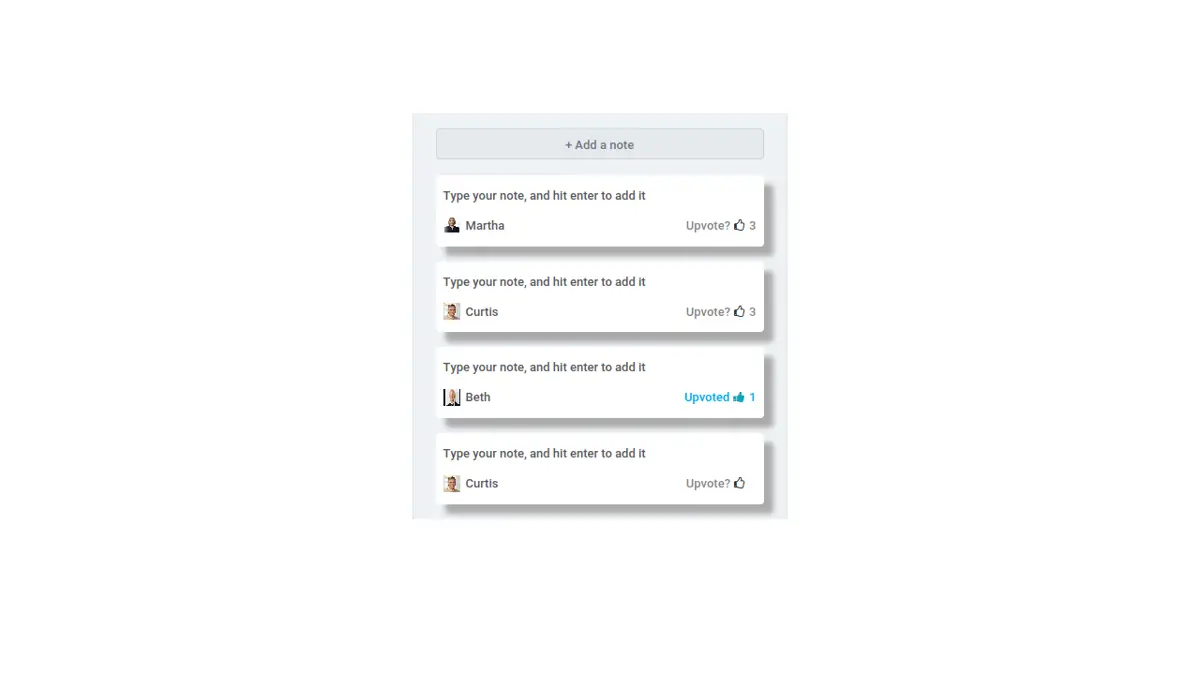 Bootstrap 4 Comments Template screenshot