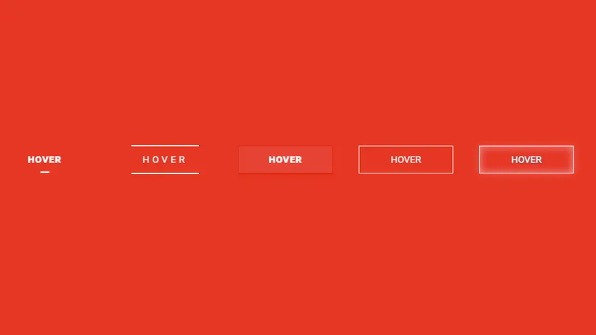 Collection Of Button Hover Effects screenshot