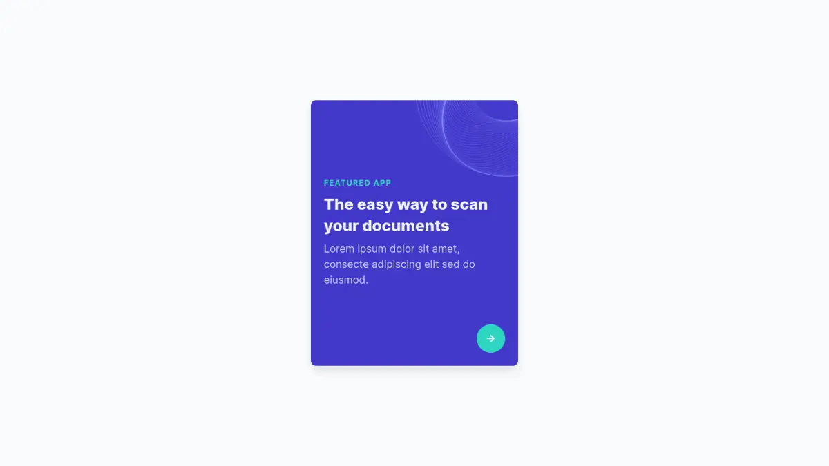 Tailwind Cards - Colored Card Tailwind Css example : CSS Mix