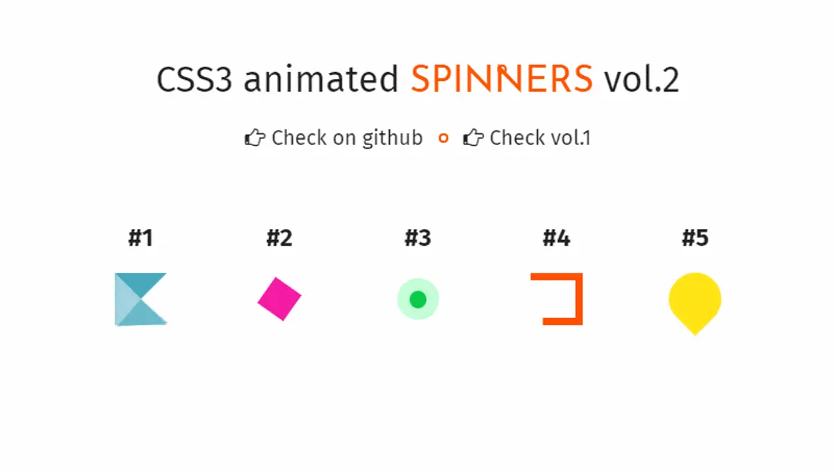 Css3 Animation Preloaders screenshot
